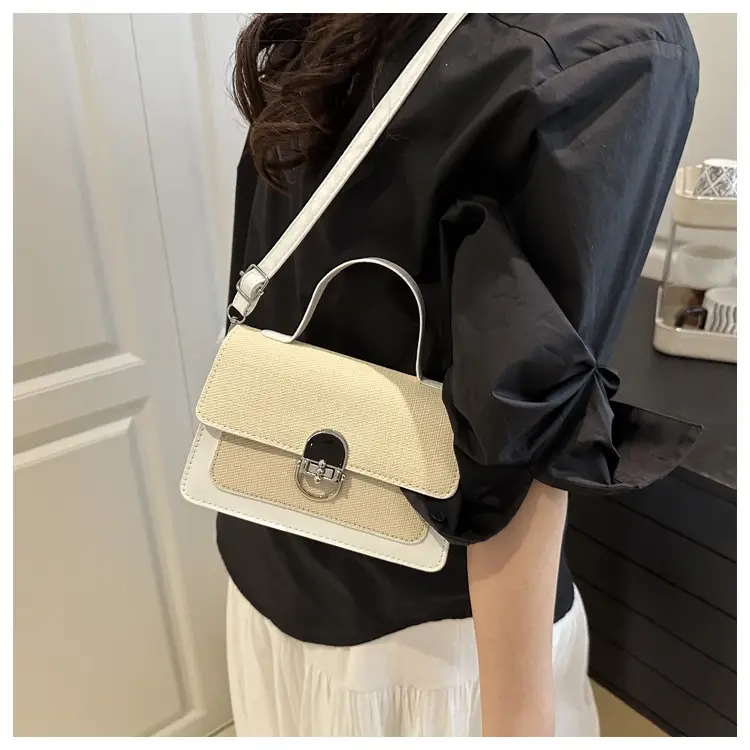 Pink Women's Lock Shoulder Crossbody Bag 2025 — feature 12