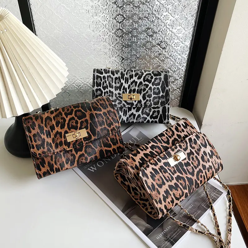 Stylish Leopard Print Shoulder Bag 2025 New - Image 4