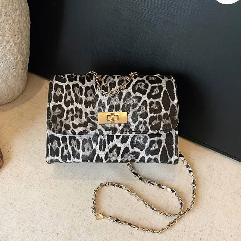 Stylish Leopard Print Shoulder Bag 2025 New - Image 5