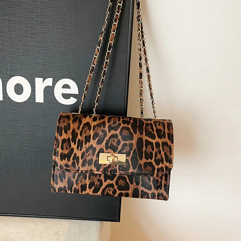 Stylish Leopard Print Shoulder Bag 2025 New - Image 6