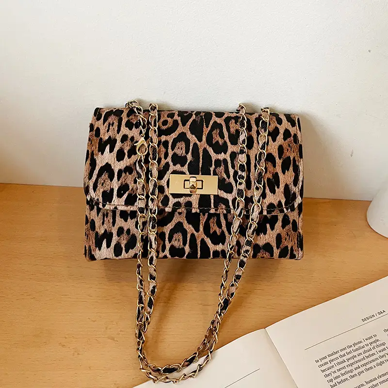 Stylish Leopard Print Shoulder Bag 2025 New - Image 7