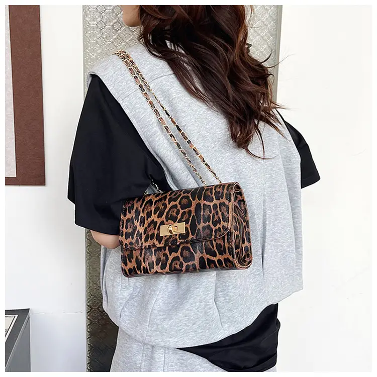 Stylish Leopard Print Shoulder Bag 2025 New — feature 12