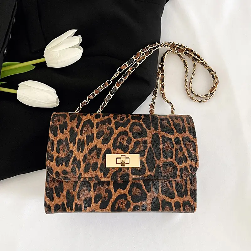 Stylish Leopard Print Shoulder Bag 2025 New - Image 2