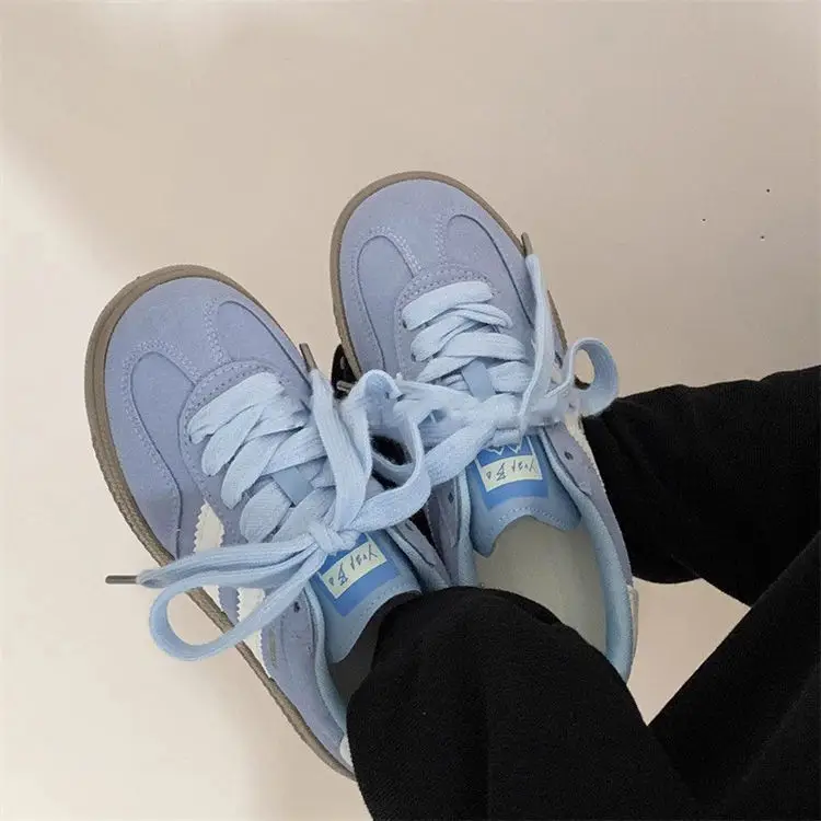 Retro German Training Shoes Women White Lace-Up 2025 — feature 7