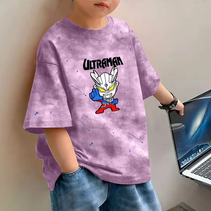 100% Cotton Ultraman Boys T-Shirt Medium Large - Image 24