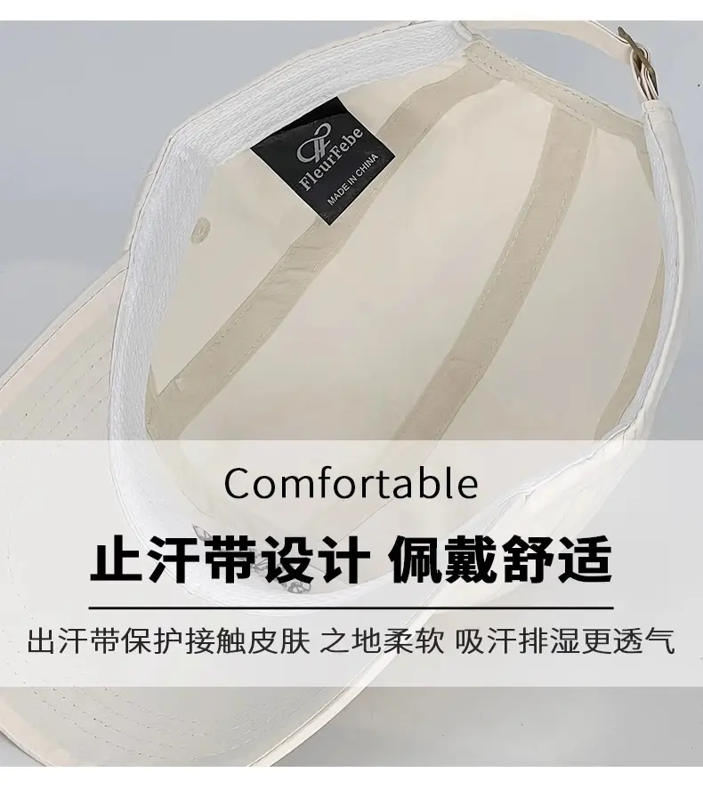 Japanese Style Thin Baseball Cap Women Men 2025 Sunscreen SPF 50 — feature 5