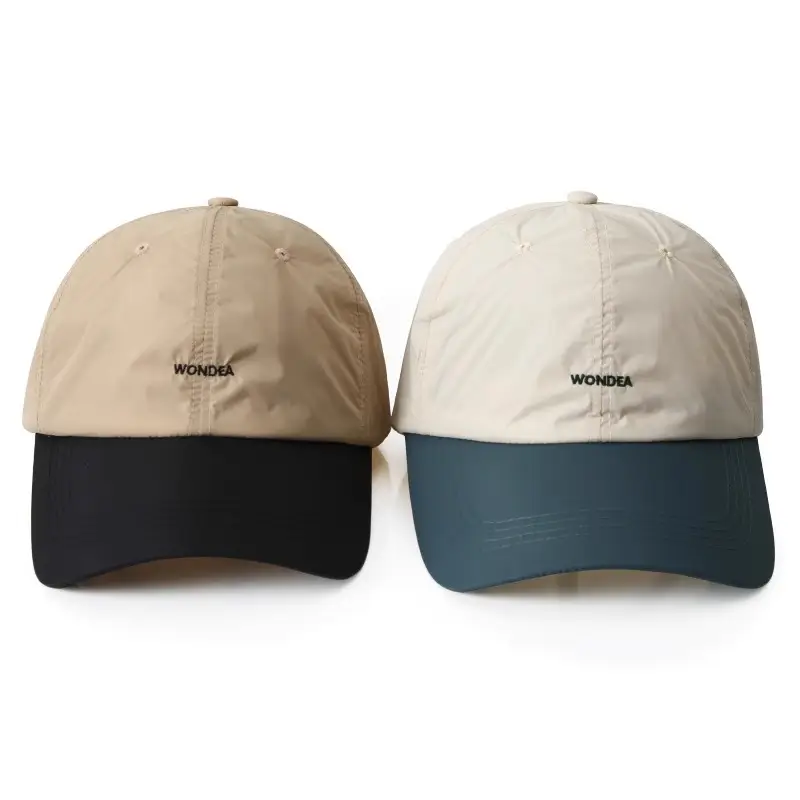 Men's White Navy Cap Sports Baseball Visor - Image 7