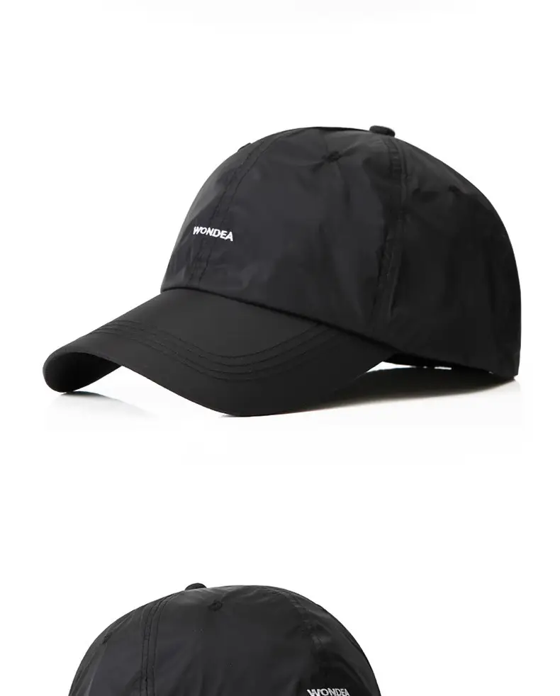Men's White Navy Cap Sports Baseball Visor — feature 12