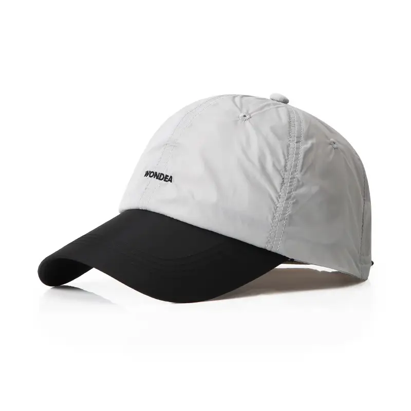 Men's White Navy Cap Sports Baseball Visor - Image 3