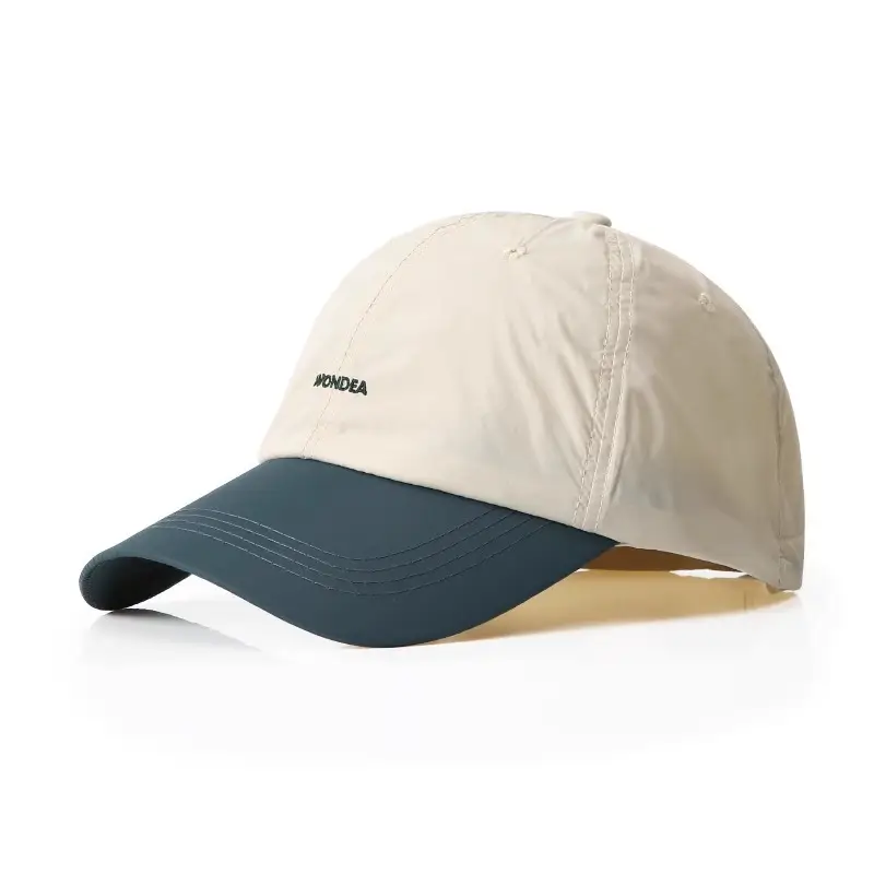 Men's White Navy Cap Sports Baseball Visor - Image 4