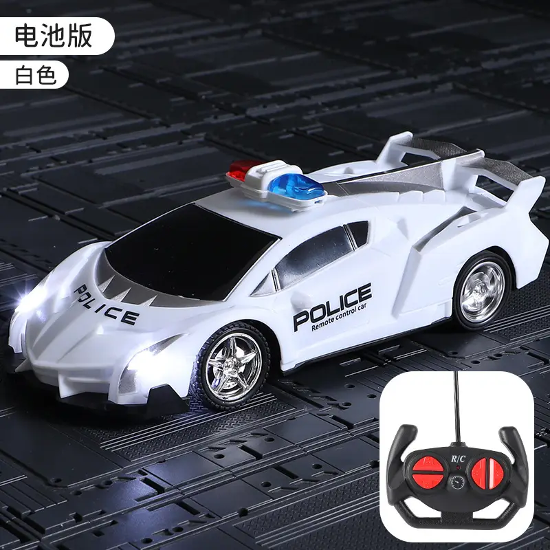 Four-Way Remote Control Car Toy Children's Boy Electric Car Model Car Wireless Remote Control Rechargeable Charging Model