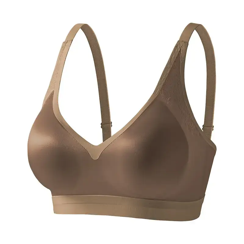 Wire-Free Lace Bra Back Support Large Size - Image 4