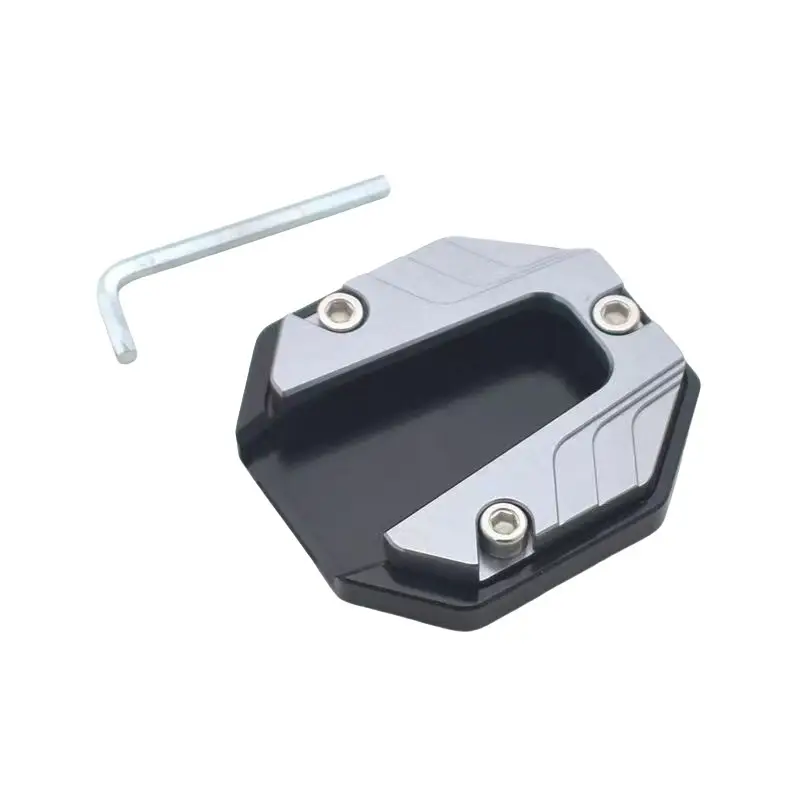 Electric Vehicle Foot Brace Pad Widened Skateboard Battery Pedal Motorcycle Widened Base Side Brace Aluminum Alloy - Image 10