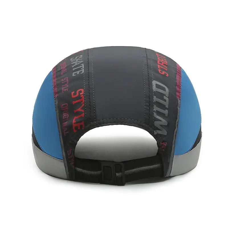 Men Satire Competition Sports Cap Blue Pink - Image 10