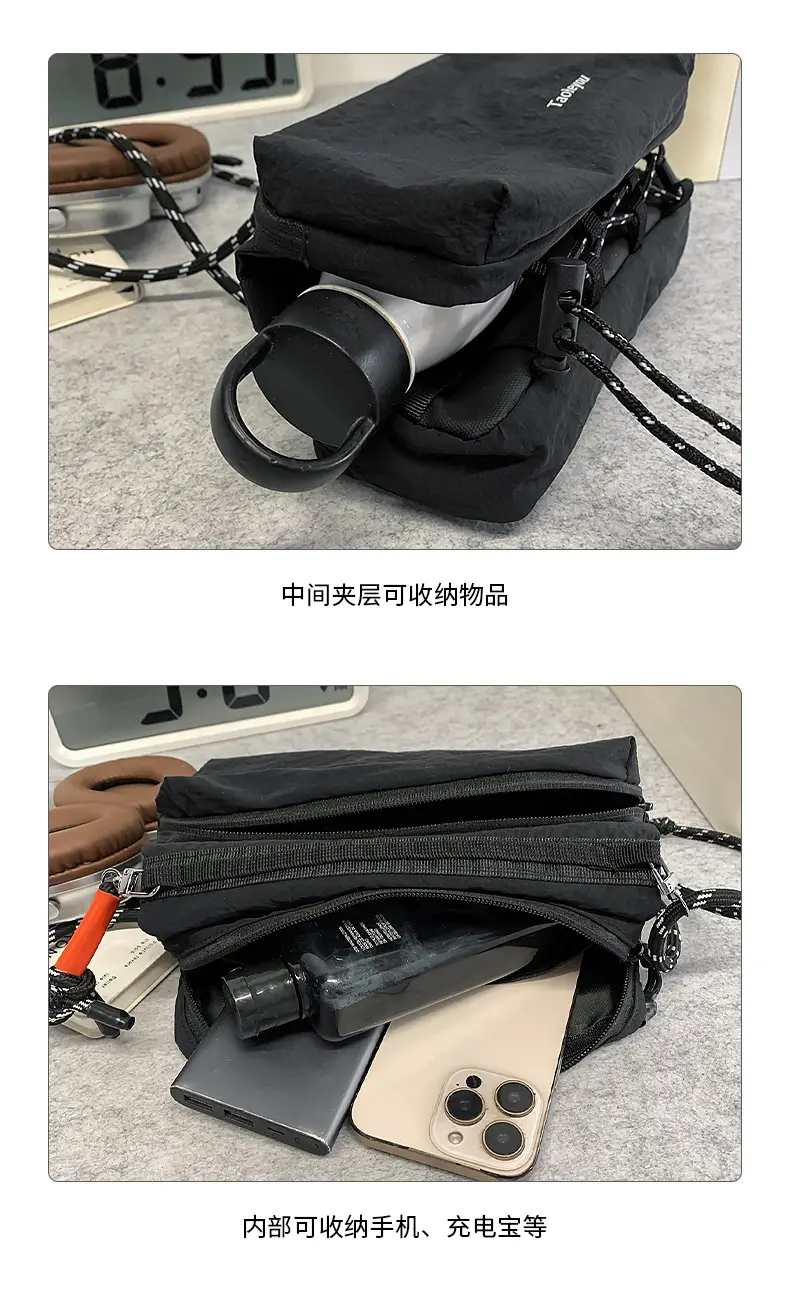 Lightweight Cross-border Couple Shoulder Bag 2025 New — feature 30