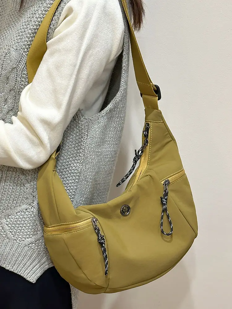 Korean Style Green Crossbody Bag Large Capacity 2025 - Image 10