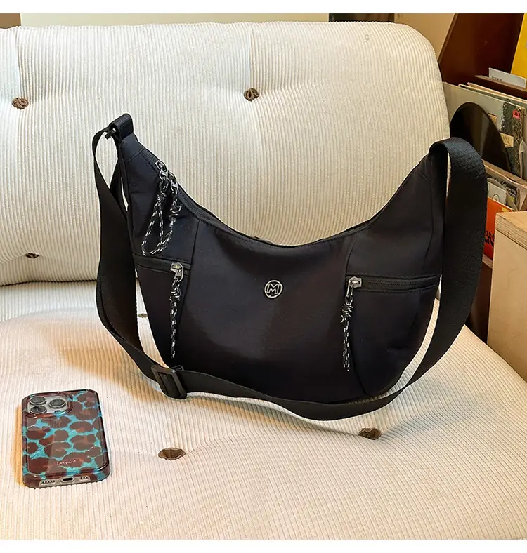 Korean Style Green Crossbody Bag Large Capacity 2025 — feature 12