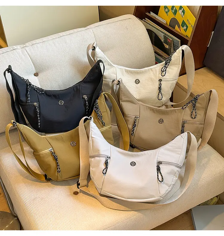 Korean Style Green Crossbody Bag Large Capacity 2025 — feature 15