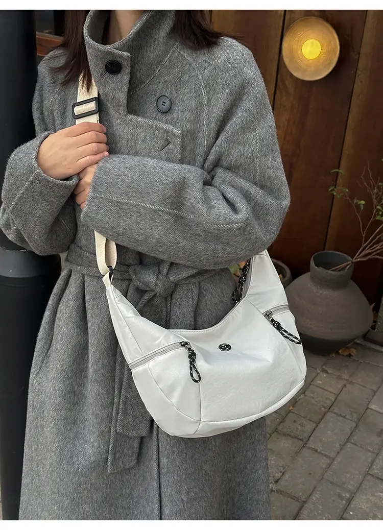 Korean Style Green Crossbody Bag Large Capacity 2025 — feature 27
