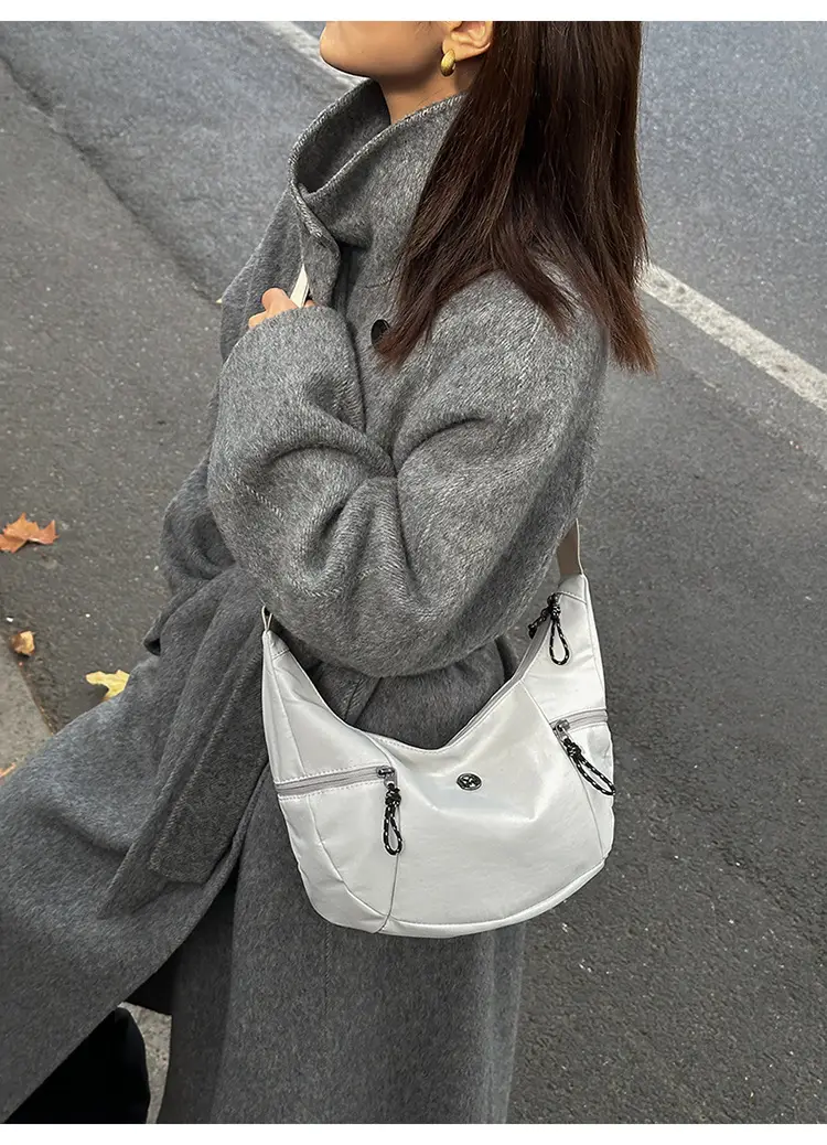 Korean Style Green Crossbody Bag Large Capacity 2025 — feature 28