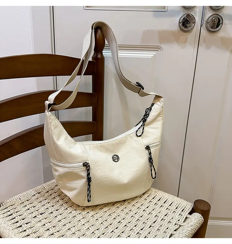 Korean Style Green Crossbody Bag Large Capacity 2025 — feature 32