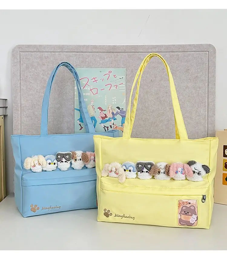 Cute Cartoon Doll Shoulder Bag for Girls Primary School — feature 24