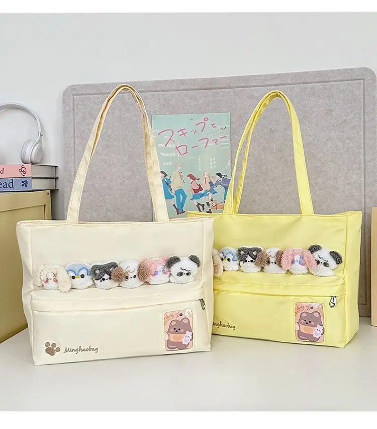 Cute Cartoon Doll Shoulder Bag for Girls Primary School — feature 26