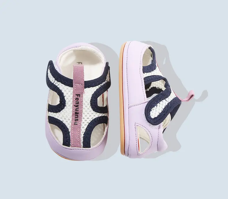 Summer New Mesh Shoes for Infants and Toddlers, 6-12 Months, One Year Old, Male and Female Baby Soft-Soled Sandals, Baby Shoes — feature 25