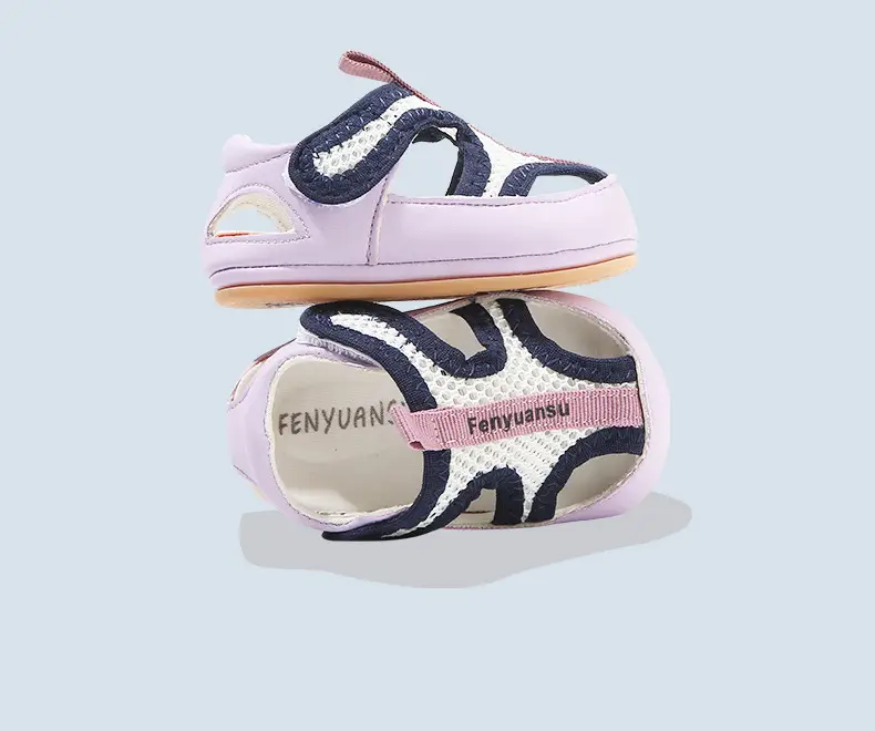 Summer New Mesh Shoes for Infants and Toddlers, 6-12 Months, One Year Old, Male and Female Baby Soft-Soled Sandals, Baby Shoes — feature 26