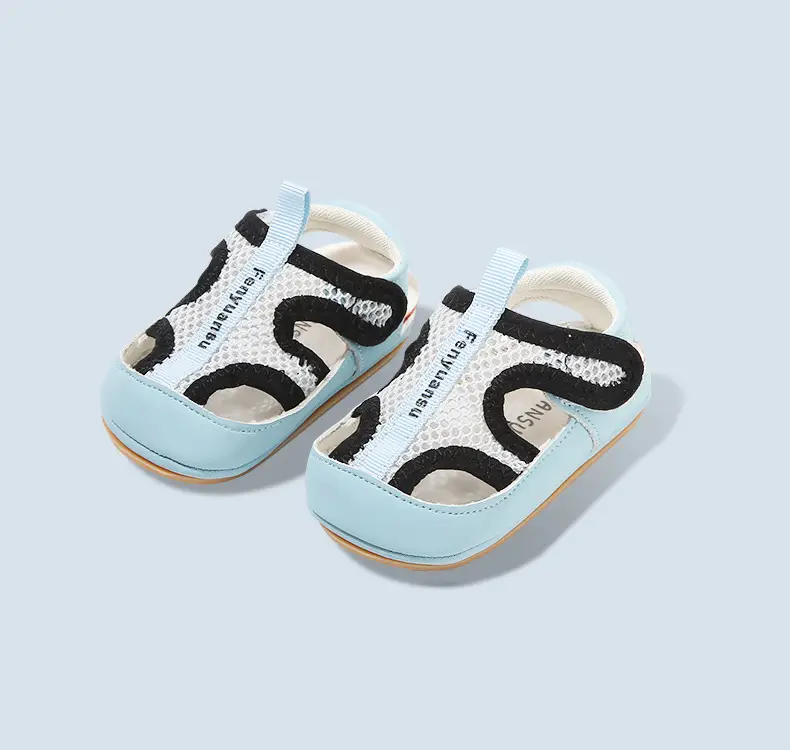 Summer New Mesh Shoes for Infants and Toddlers, 6-12 Months, One Year Old, Male and Female Baby Soft-Soled Sandals, Baby Shoes — feature 27