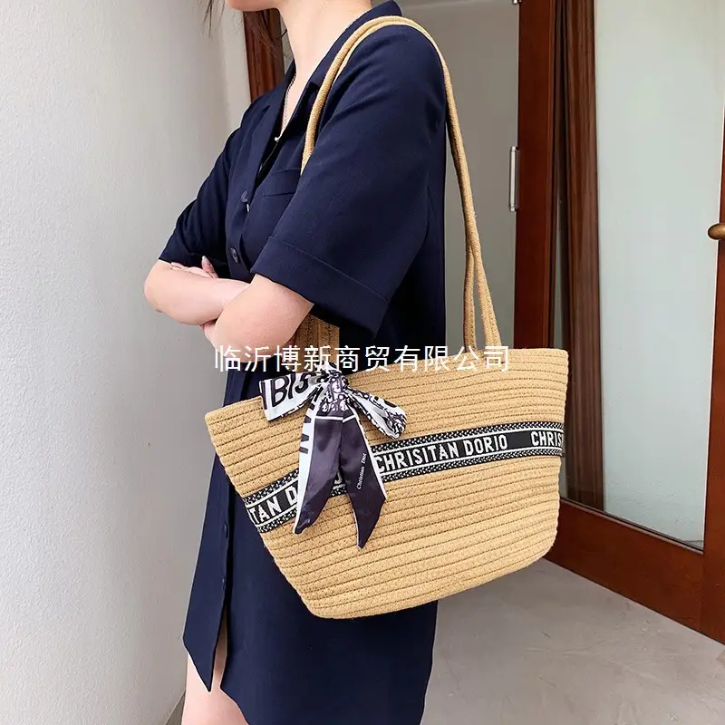 Women's Yellow Cotton Crossbody Bag with Satchel Design - Image 7