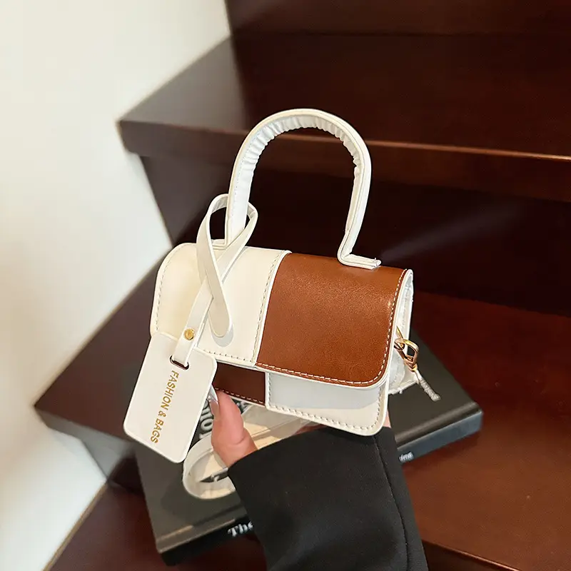 Trendy Patchwork Shoulder Crossbody Bag 2025 Summer - Image 6