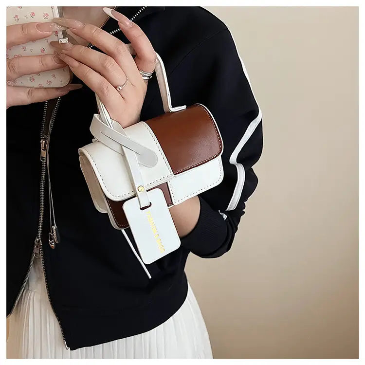 Trendy Patchwork Shoulder Crossbody Bag 2025 Summer — feature 10