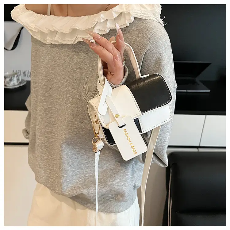 Trendy Patchwork Shoulder Crossbody Bag 2025 Summer — feature 19