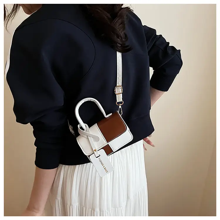 Trendy Patchwork Shoulder Crossbody Bag 2025 Summer — feature 9