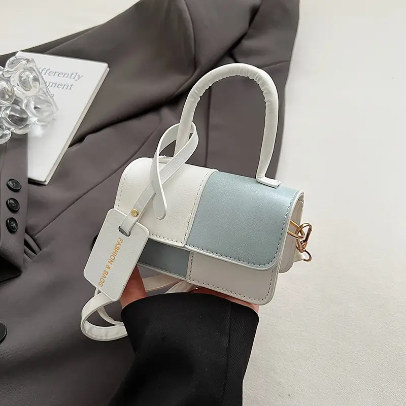 Trendy Patchwork Shoulder Crossbody Bag 2025 Summer - Image 2