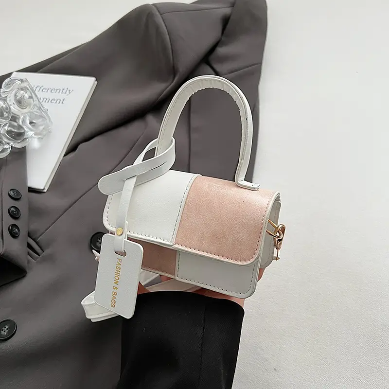 Trendy Patchwork Shoulder Crossbody Bag 2025 Summer - Image 3