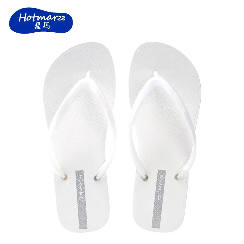 Women's White Jelly Flip Flops Non-Slip Summer - Image 2