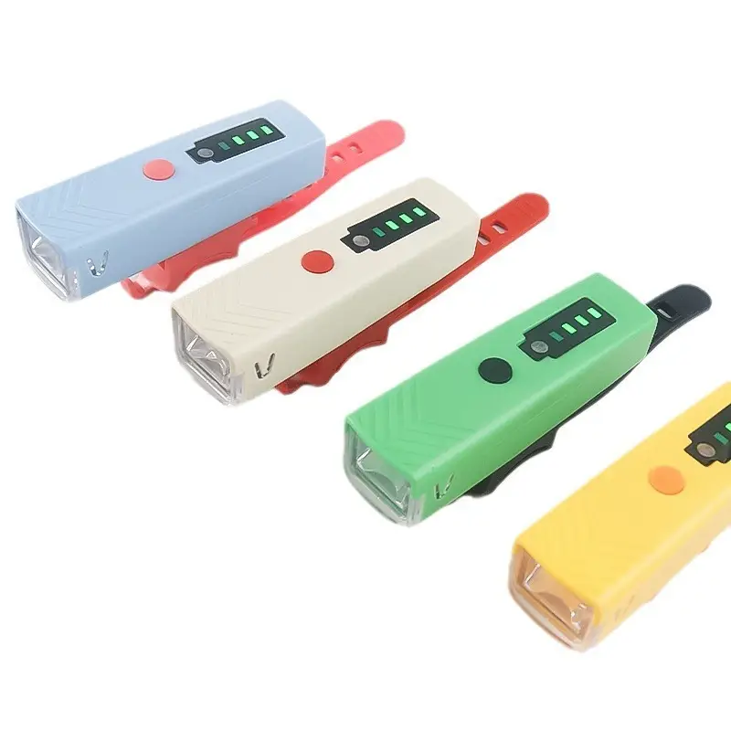 USB Charging Flashlight Dual Purpose Light Sensitive Mountain Road Bike