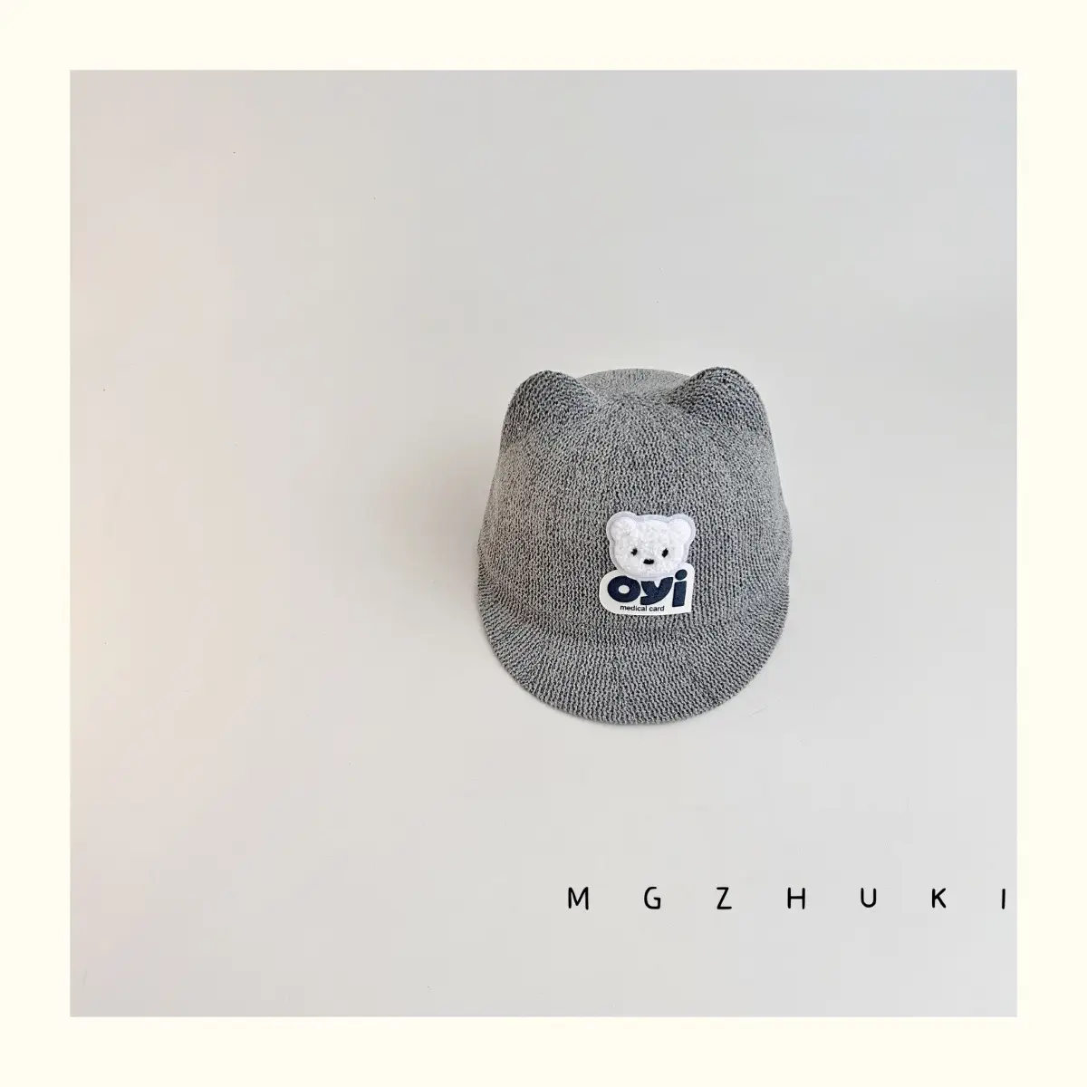 Kids Bear Equestrian Hat Black Thin Breathable — feature 11