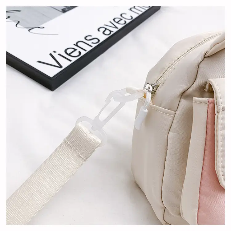 Cat Ear Korean Style Crossbody Bag Pink Black — feature 25