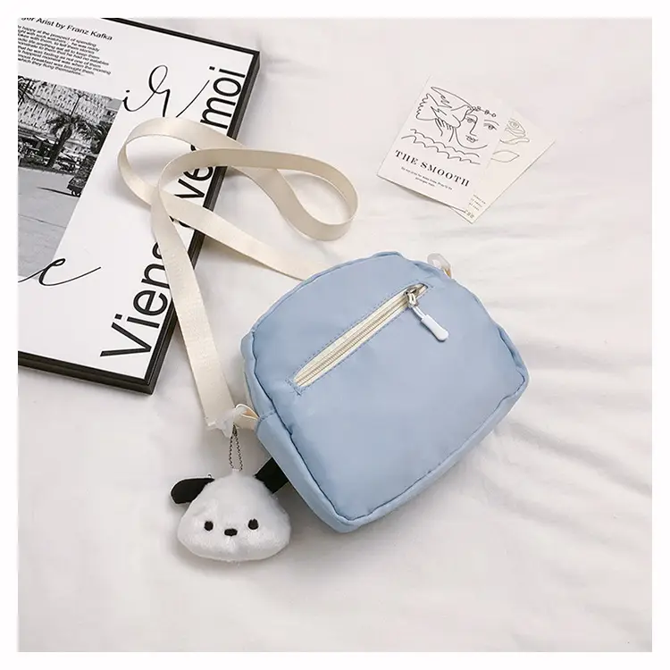 Cat Ear Korean Style Crossbody Bag Pink Black — feature 31