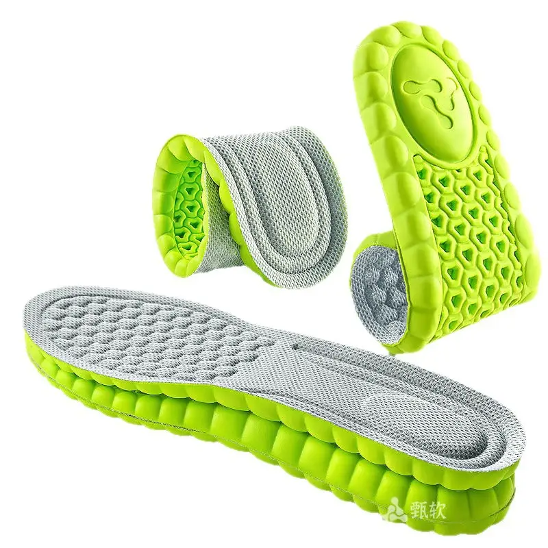 Footprint Premium Insoles with a Stepping-On-Poop Feeling, Ultra-Soft for Long Standing, Pain-Relief, Soft Sole, Comfortable for Sports, Shock-Absorbing, Breathable, Sweat-Absorbing, Odor-Resistant
