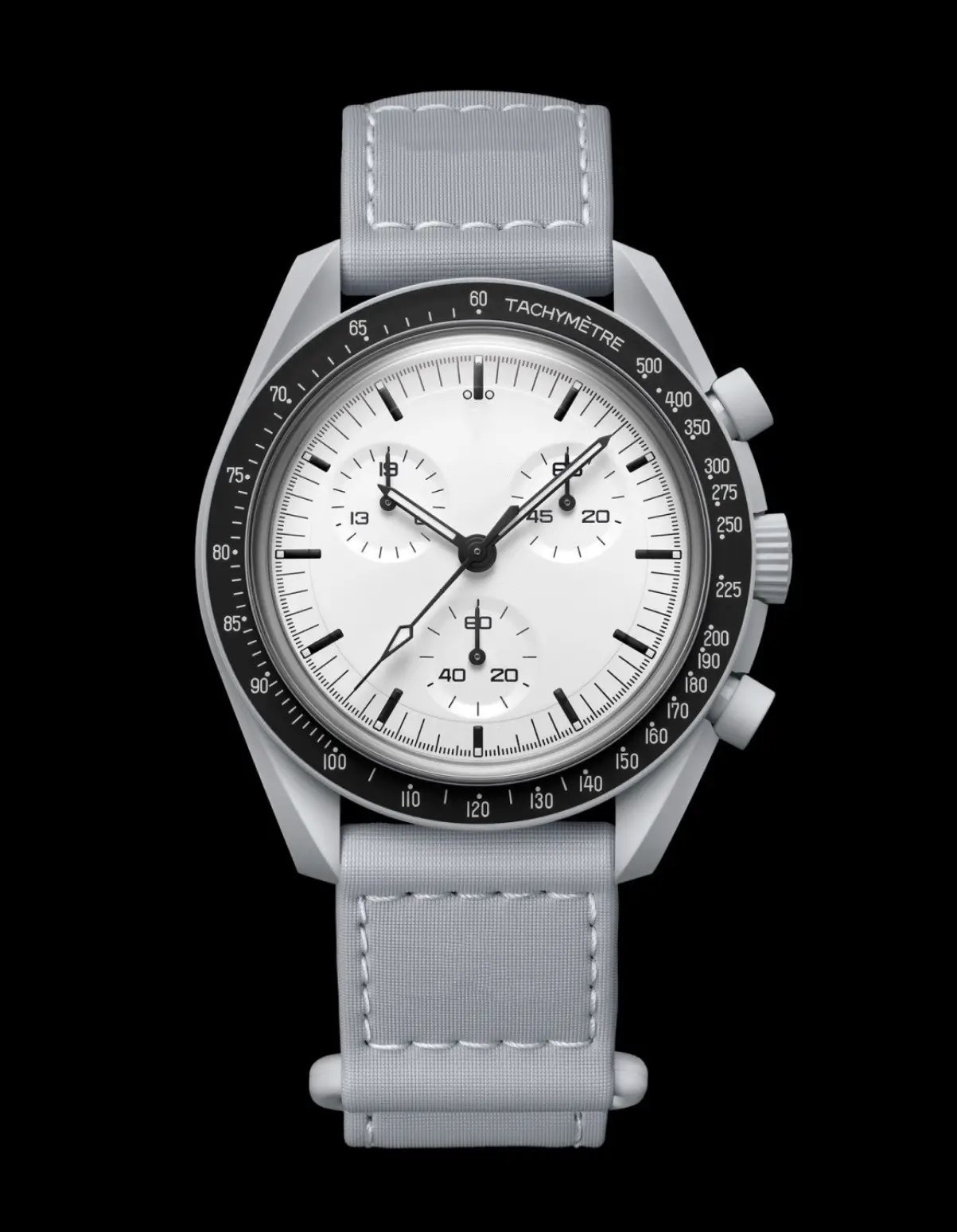 Men's White Quartz Watch with 6-Pin Dial - Image 8