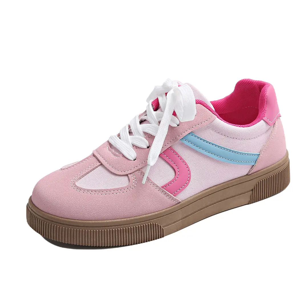 2026 New Style Women's White Sneakers, Flat, Lightweight, Breathable, Versatile, Fashionable Casual Shoes, Simple Style Sports Shoes - Image 10