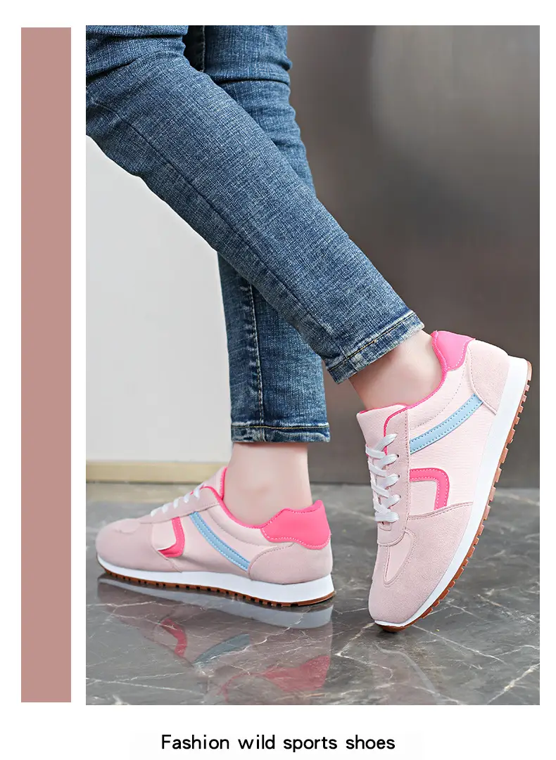 2026 New Style Women's White Sneakers, Flat, Lightweight, Breathable, Versatile, Fashionable Casual Shoes, Simple Style Sports Shoes — feature 17
