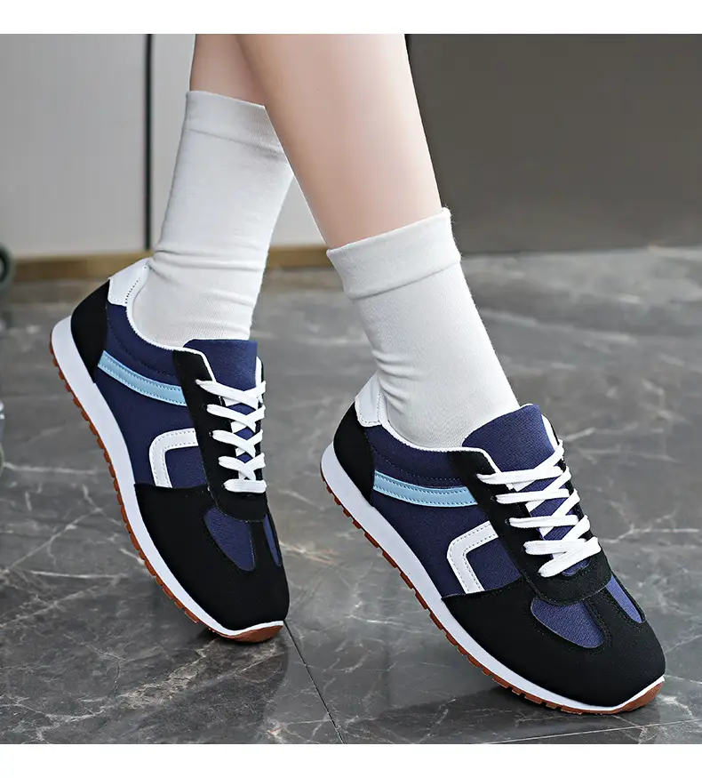 2026 New Style Women's White Sneakers, Flat, Lightweight, Breathable, Versatile, Fashionable Casual Shoes, Simple Style Sports Shoes — feature 18