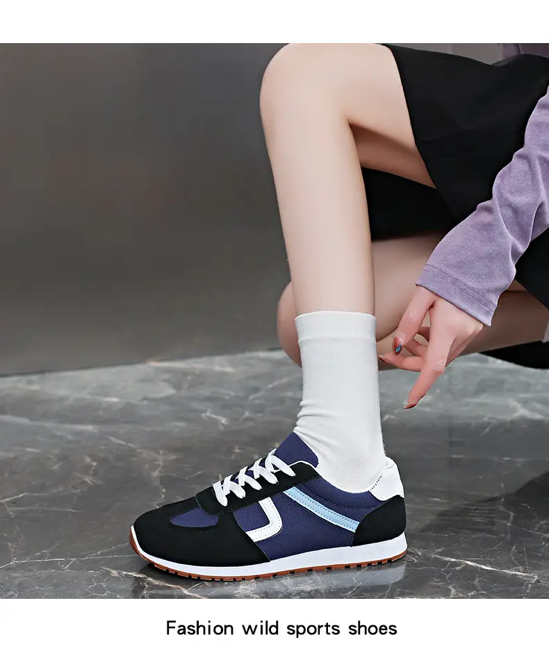 2026 New Style Women's White Sneakers, Flat, Lightweight, Breathable, Versatile, Fashionable Casual Shoes, Simple Style Sports Shoes — feature 20