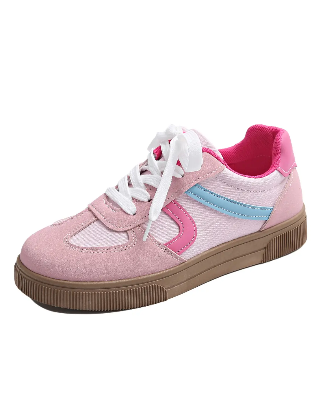 2026 New Style Women's White Sneakers, Flat, Lightweight, Breathable, Versatile, Fashionable Casual Shoes, Simple Style Sports Shoes — feature 6