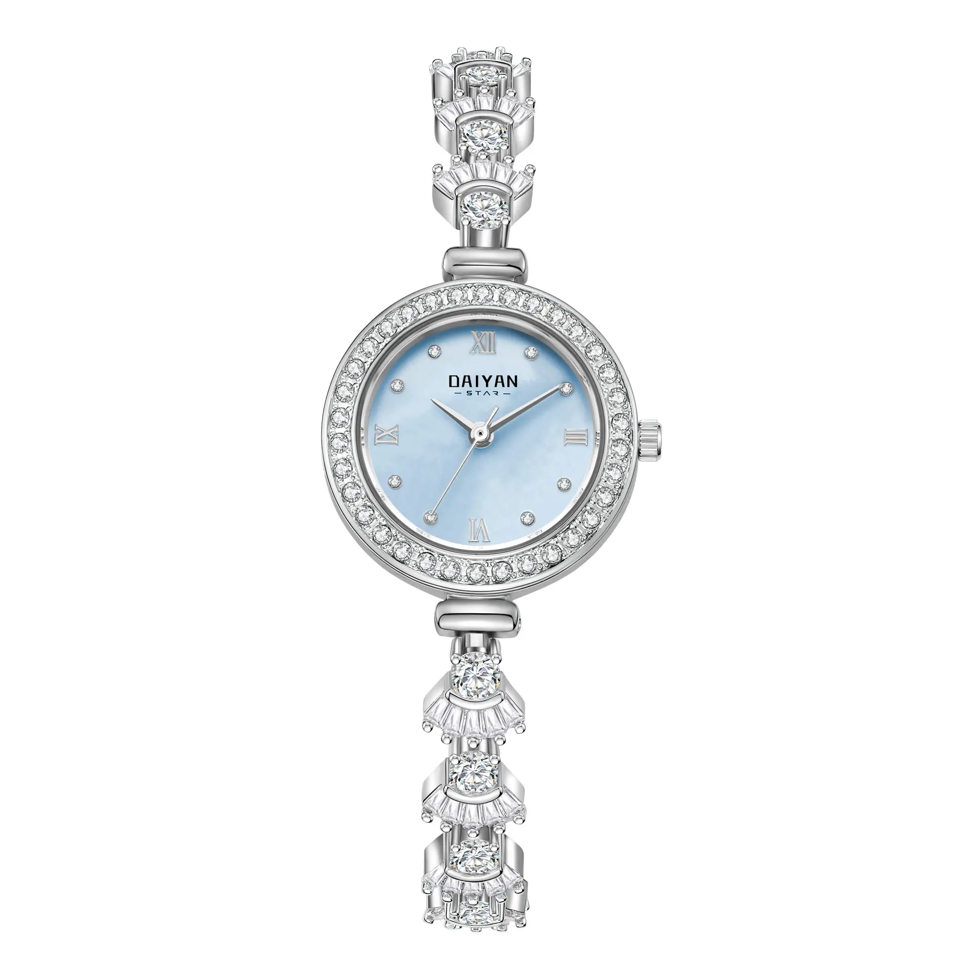 Mermaid Women's Watch Waterproof Diamond Light Luxury Fashion Casual Ladies Easiest for Match Quartz Watch M016 - Image 3